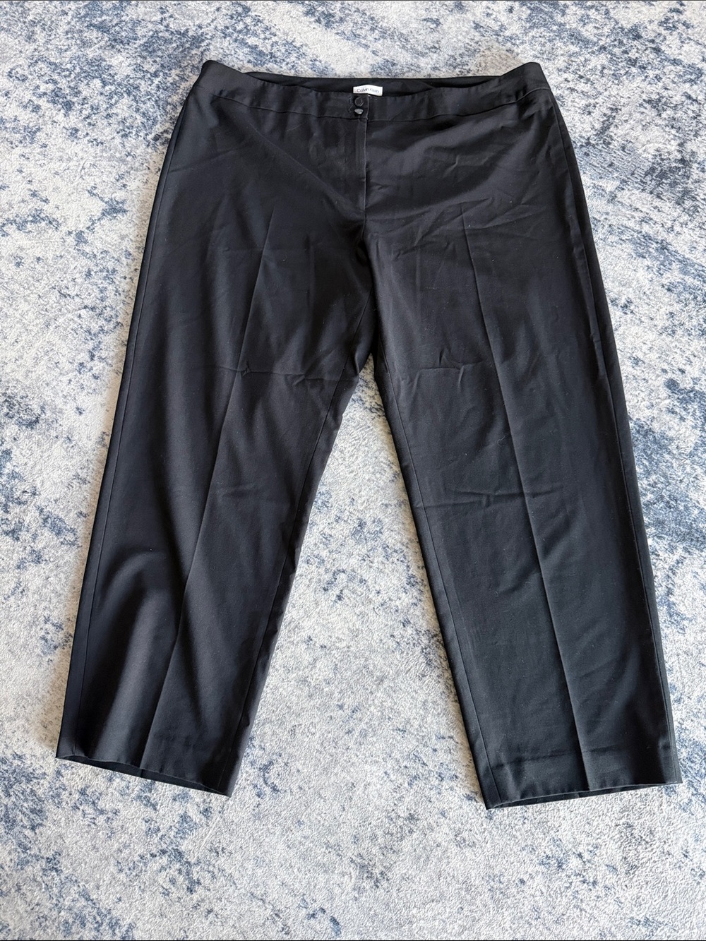 Calvin Klein Black Dress Pants - Straight Leg